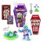 Set figurine si accesorii, Smashers, Horror House Medium, Alb, S1