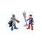 Set 2 figurine, Imaginext, DC Super Friends, Batman si Supergirl, HML09