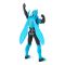 Figurina cu 2 accesorii surpriza, DC Universe, Blue Beetle, 10 cm, 20144128