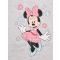 Pijama cu maneca scurta si imprimeu Disney Minnie Mouse, Rosu