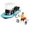 Set de joca cu Barca de pescuit si Figurina cu accesorii Dickie Toys Playlife