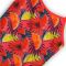 Costum de baie cu imprimeu tropical si bretele legate, Minoti Funhouse