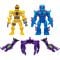 Set 2 figurine, Mr Beast Lab Hibrids, W2, Hyper Fusion, Shark Vs Banana-Man