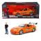 Set masina si figurina, Jada, Fast And Furious, 1995 Toyota Supra 1:24