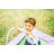 Trambulina pentru copii, Plum Junior Bouncer, Violet/Verde