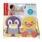 Set 6 stickere cu adeziv pentru baie, B Kids, Animalute