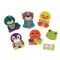 Set 6 stickere cu adeziv pentru baie, B Kids, Animalute