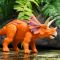 Jucarie interactiva Dinos Unleashed, Dinozaur, Triceratops