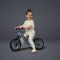 Bicicleta fara pedale DHS Baby Qplay Racer, Negru, 12 inch