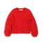 Bluza cu maneca lunga Minoti Elevate, Rosu