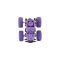 Masina de teren, Dihua, 4X4 cu pullback, mov