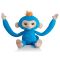 Jucarie de plus interactiva Fingerlings Hugs - Boris Monkey Turquoise