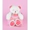 Jucarie de plus in punga cadou, Doudou, Ursulet, Te iubesc, 25 cm
