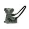 Jucarie de plus, Doudou, Ursulet, geanta crossbody, Kaki, 30 cm