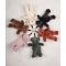 Jucarie de plus, Doudou, Breloc, Roz, 20 cm