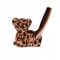 Jucarie de plus, Doudou, Ursulet, geanta crossbody, Leopard, 30 cm