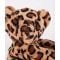 Jucarie de plus, Doudou, Ursulet, geanta crossbody, Leopard, 30 cm