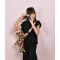 Jucarie de plus, Doudou, Ursulet, geanta crossbody, Leopard, 30 cm