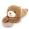 Jucarie de plus pentru relaxare si antistres, magnetic, Histoire d'Ours, Ursulet, Maro, 30 cm