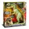 Figurina interactiva Dinozaur, Lanard Toys, Jurassic Clash, Verde