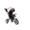 Tricicleta multifunctionala, 4 in 1, roti gonflabile, scaun rotativ, Lorelli Speedy Air, Ivory Black