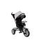 Tricicleta multifunctionala, 4 in 1, roti gonflabile, scaun rotativ, Lorelli Speedy Air, Grey Black