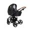 Set carucior, Lorelli, Rimini, 2 in 1, cos landou, Forest Green and Black