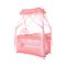 Patut pliabil stil baldachin, Lorelli, Magic Sleep, cu accesorii, Pink Princess