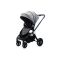Set Carucior 3 in 1 Lorelli, Ramona Steel Grey