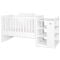 Patut modular multifunctional Lorelli, 5 configurari diferite, 190 x 72 cm, Multi White