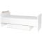 Patut modular multifunctional Lorelli, 5 configurari, diferite 190 x 72 cm, Multi White Coffe