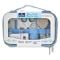 Set de ingrijire bebelusi, Lorelli, 7 produse esentiale, 0 luni+, Moonlight Blue