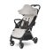 Carucior pentru nou-nascut autofold, Lorelli Loret, ultra-light, pana la 22 kg, Grey Jasper