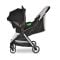 Carucior pentru nou-nascut autofold, Lorelli Loret, ultra-light, pana la 22 kg, Grey Jasper