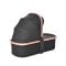Carucior 3 in 1, Lorelli Reya, maner reversibil, pana la 22 kg, Black Jasper