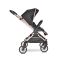 Carucior 3 in 1, Lorelli Reya, maner reversibil, pana la 22 kg, Black Jasper