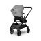 Carucior 3 in 1, Lorelli Reya, maner reversibil, pana la 22 kg, Grey