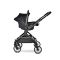 Carucior 3 in 1, Lorelli Reya, maner reversibil, pana la 22 kg, Brown