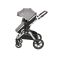 Carucior Lorelli Viola, Cos auto inclus, set adaptori, pana la 22 kg, Opaline Grey