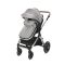 Carucior Lorelli Viola, Cos auto inclus, set adaptori, pana la 22 kg, Opaline Grey