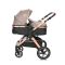 Carucior Lorelli Viola, Cos auto inclus, set adaptori, pana la 22 kg, Pearl Beige