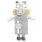 Taliometru din plus, Lorelli, scala de masurare de la 60 la 150 cm, 0 luni+, Elephant Grey
