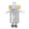 Taliometru din plus, Lorelli, scala de masurare de la 60 la 150 cm, 0 luni+, Elephant Grey