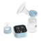 Pompa de san electrica, Lorelli Lea, 4 moduri de operare, functie masaj, 9 niveluri de aspiratie, 180 ml, Blue