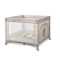 Tarc de joaca, Lorelli Play N Relax, 100 x 100 x 75 cm, deschidere laterala, geanta de transport, Beige Camping