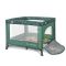 Tarc de joaca, Lorelli Play N Relax, 100 x 100 x 75 cm, deschidere laterala, geanta de transport, Green Night