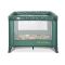 Tarc de joaca, Lorelli Play N Relax, 100 x 100 x 75 cm, deschidere laterala, geanta de transport, Green Night