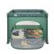 Tarc de joaca, Lorelli Play N Relax, 100 x 100 x 75 cm, deschidere laterala, geanta de transport, Green Night