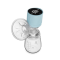 Pompa de san electrica, Lorelli Lila, 3 moduri de operare, functie masaj, 15 niveluri de aspiratie, 180 ml, Blue