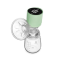 Pompa de san electrica, Lorelli Lila, 3 moduri de operare, functie masaj, 15 niveluri de aspiratie, 180 ml, Green